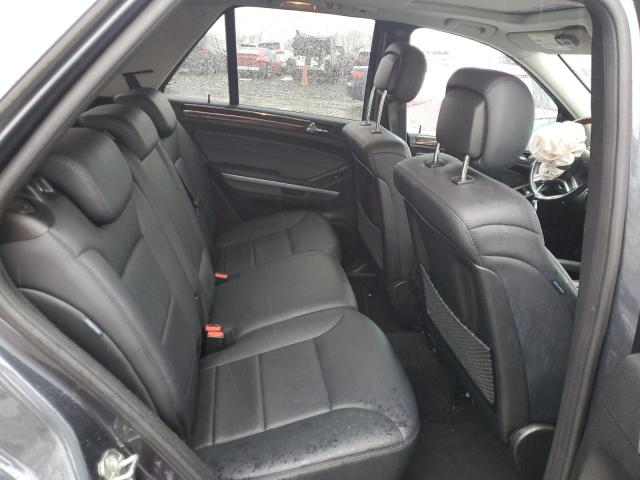 4JGBB8GB4BA703957 - 2011 MERCEDES-BENZ ML 350 4MATIC CHARCOAL photo 10