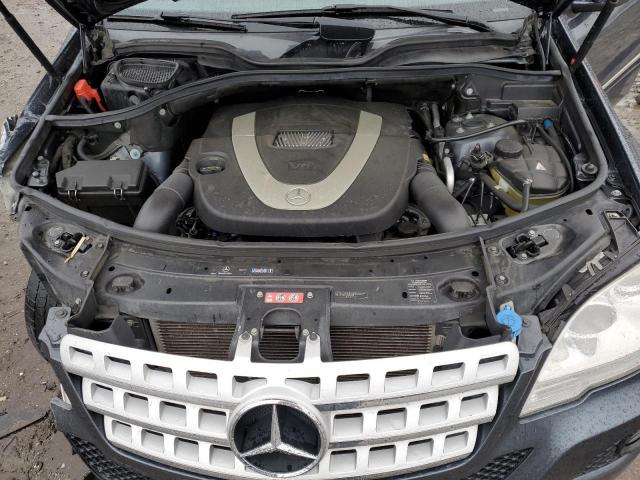 4JGBB8GB4BA703957 - 2011 MERCEDES-BENZ ML 350 4MATIC CHARCOAL photo 11