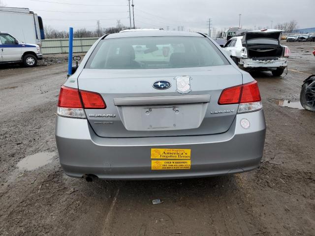 4S3BMCA69B3247195 - 2011 SUBARU LEGACY 2.5I GRAY photo 6