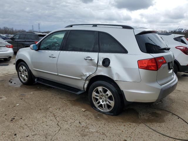 2HNYD28259H529942 - 2009 ACURA MDX SILVER photo 2