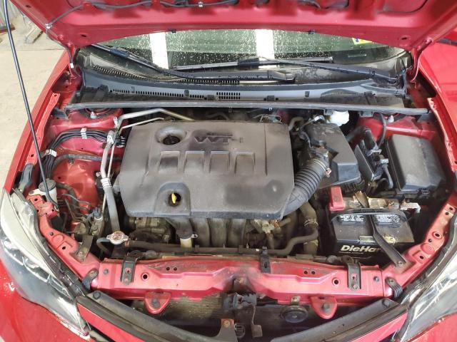 2T1BURHE8JC039198 - 2018 TOYOTA COROLLA L Қызыл фото 11