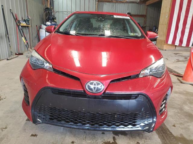 2T1BURHE8JC039198 - 2018 TOYOTA COROLLA L Қызыл фото 5
