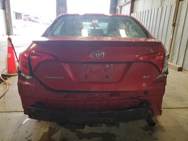 2T1BURHE8JC039198 - 2018 TOYOTA COROLLA L Қызыл фото 6