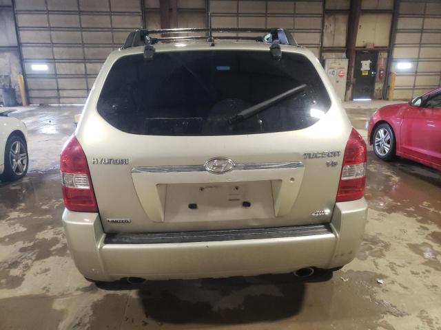 KM8JN72D46U372243 - 2006 HYUNDAI TUCSON GLS SILVER photo 6