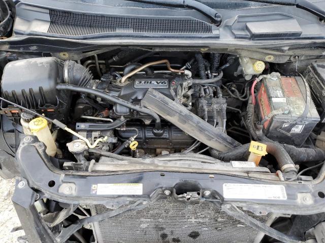 2A4RR5D15AR252728 - 2010 CHRYSLER TOWN & COU TOURING BLACK photo 11