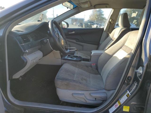 4T1BF1FK5DU700631 - 2013 TOYOTA CAMRY L GRAY photo 7