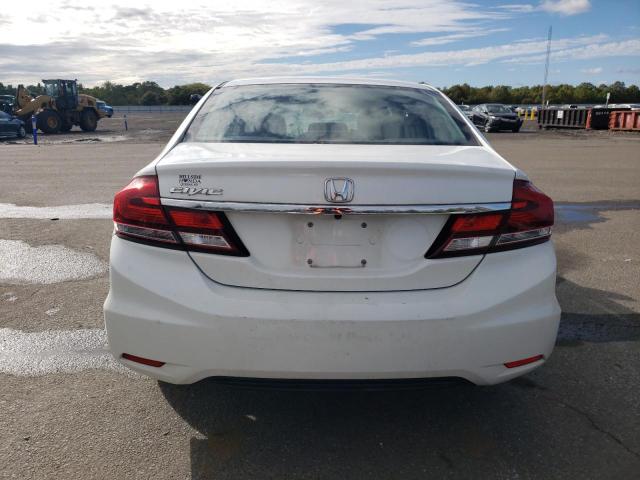 19XFB2F91EE206173 - 2014 HONDA CIVIC EXL WHITE photo 6
