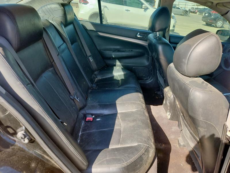 JN1CV6AP3CM623240 - 2012 INFINITI G37 BASE BLACK photo 10