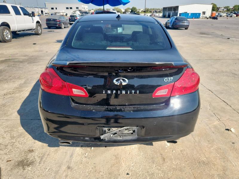 JN1CV6AP3CM623240 - 2012 INFINITI G37 BASE BLACK photo 6