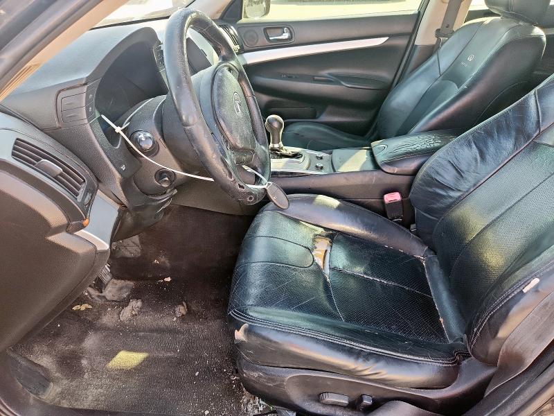 JN1CV6AP3CM623240 - 2012 INFINITI G37 BASE BLACK photo 7