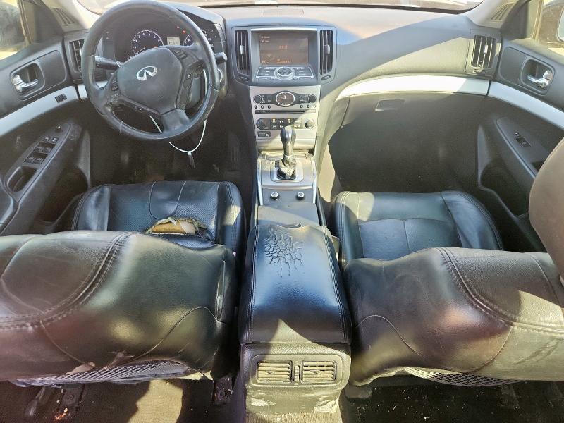 JN1CV6AP3CM623240 - 2012 INFINITI G37 BASE BLACK photo 8