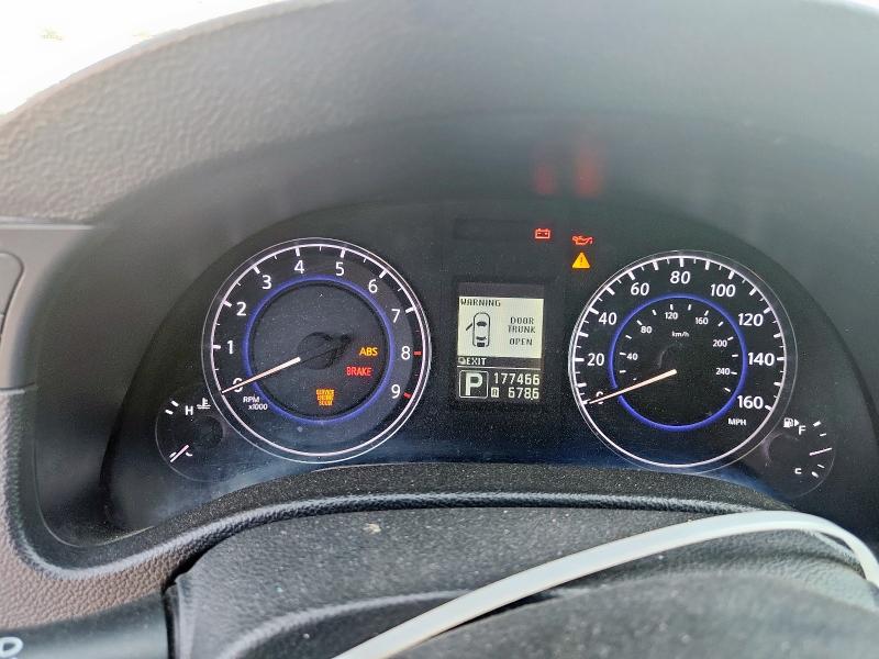 JN1CV6AP3CM623240 - 2012 INFINITI G37 BASE BLACK photo 9