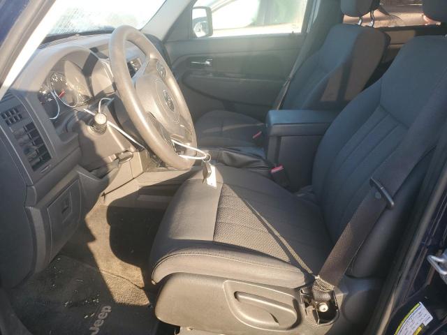 1C4PJMAK0CW165356 - 2012 JEEP LIBERTY SPORT BLUE photo 7