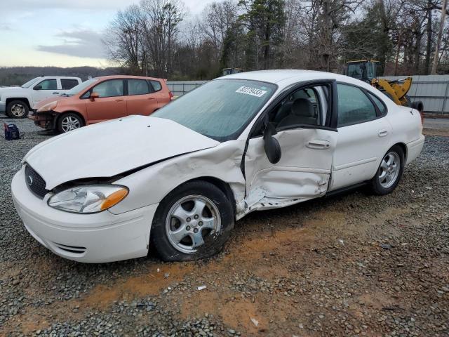 1FAFP53U57A112353 - 2007 FORD TAURUS SE WHITE photo 1