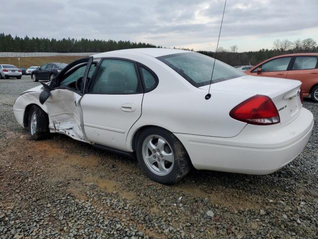 1FAFP53U57A112353 - 2007 FORD TAURUS SE WHITE photo 2