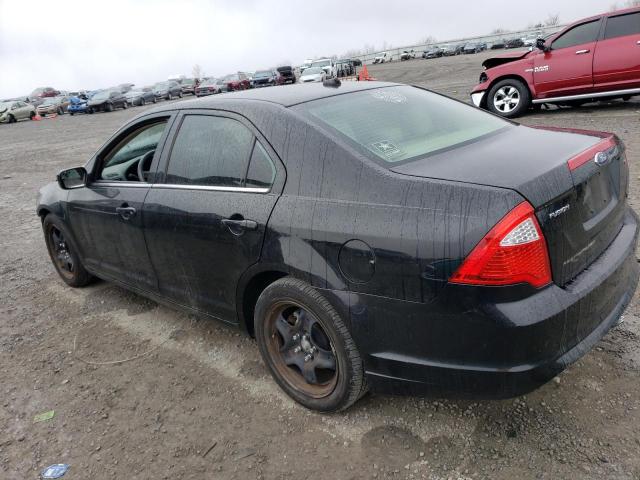 3FAHP0HA8BR180123 - 2011 FORD FUSION SE BLACK photo 2