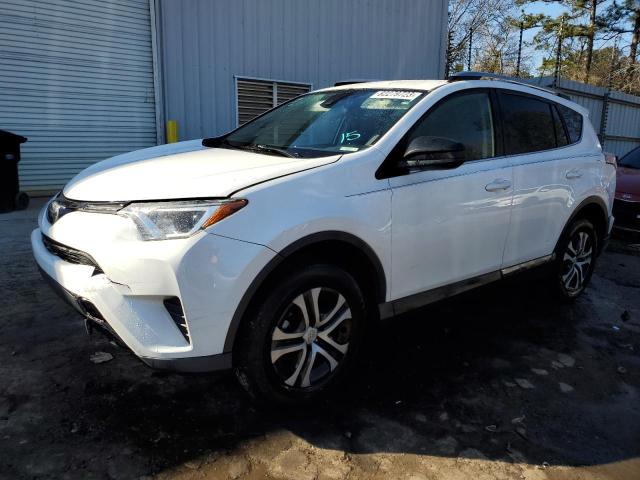 JTMZFREV5JJ157663 - 2018 TOYOTA RAV4 LE WHITE photo 1