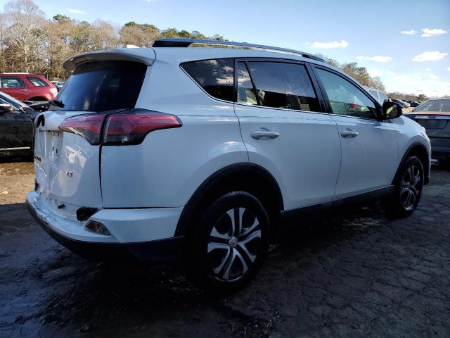 JTMZFREV5JJ157663 - 2018 TOYOTA RAV4 LE WHITE photo 3