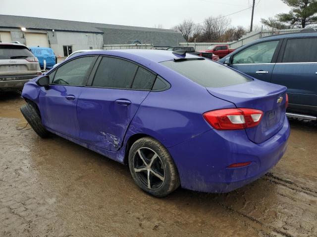 1G1BC5SM8H7209463 - 2017 CHEVROLET CRUZE LS BLUE photo 2