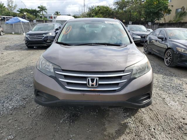 3CZRM3H39EG706943 - 2014 HONDA CR-V LX GRAY photo 5