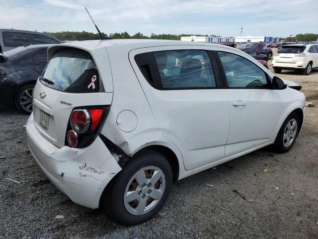 1G1JA6SH7D4103866 - 2013 CHEVROLET SONIC LS WHITE photo 3