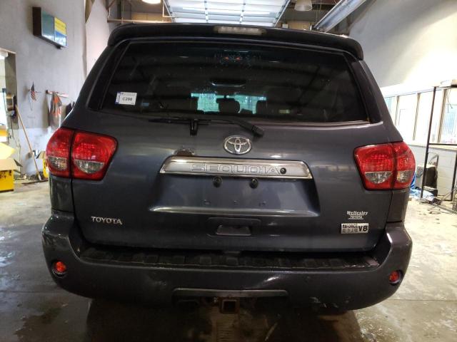 5TDJY5G19AS028144 - 2010 TOYOTA SEQUOIA LIMITED GRAY photo 6