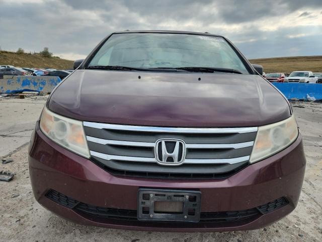 5FNRL5H60BB055685 - 2011 HONDA ODYSSEY EXL MAROON photo 5