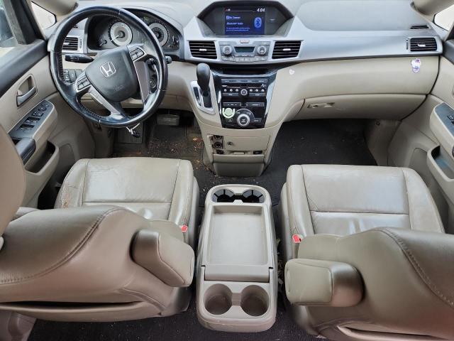 5FNRL5H60BB055685 - 2011 HONDA ODYSSEY EXL MAROON photo 8