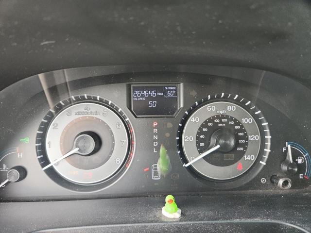 5FNRL5H60BB055685 - 2011 HONDA ODYSSEY EXL MAROON photo 9