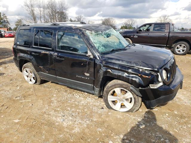 1J4NF4GB5BD165258 - 2011 JEEP PATRIOT LATITUDE BLACK photo 4