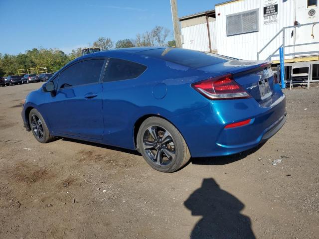 2HGFG3B82EH519744 - 2014 HONDA CIVIC EX BLUE photo 2