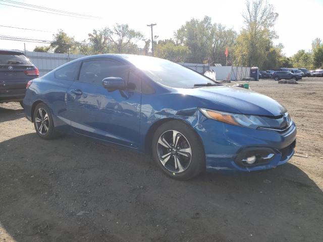 2HGFG3B82EH519744 - 2014 HONDA CIVIC EX BLUE photo 4