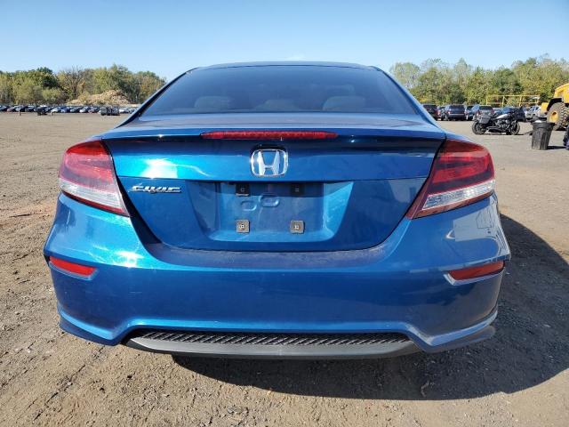 2HGFG3B82EH519744 - 2014 HONDA CIVIC EX BLUE photo 6