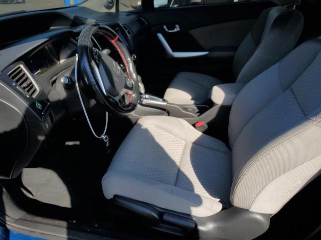 2HGFG3B82EH519744 - 2014 HONDA CIVIC EX BLUE photo 7