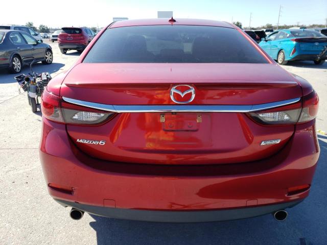 JM1GL1W54H1154263 - 2017 MAZDA 6 GRAND TOURING RED photo 6