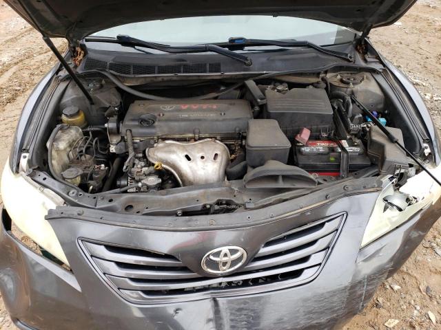 4T1BE46K77U503274 - 2007 TOYOTA CAMRY CE GRAY photo 11