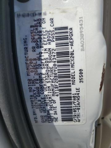 4T1BF28B0YU043472 - 2000 TOYOTA AVALON XL Biały zdjęcie 12