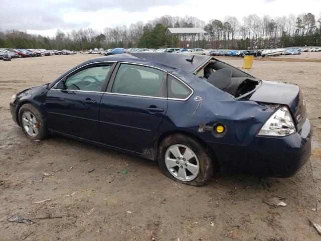 2G1WT58K181334924 - 2008 CHEVROLET IMPALA LT BLUE photo 2