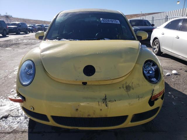 3VWPW31C38M522652 - 2008 VOLKSWAGEN NEW BEETLE S YELLOW photo 5