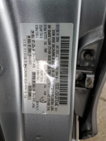 3MYDLBZV6GY138355 - 2016 TOYOTA SCION IA GRAY photo 12