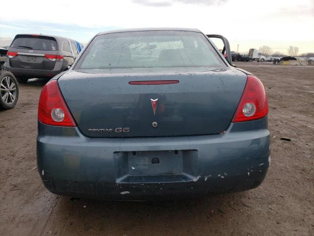 1G2ZF55B264271077 - 2006 PONTIAC G6 SE BLUE photo 6