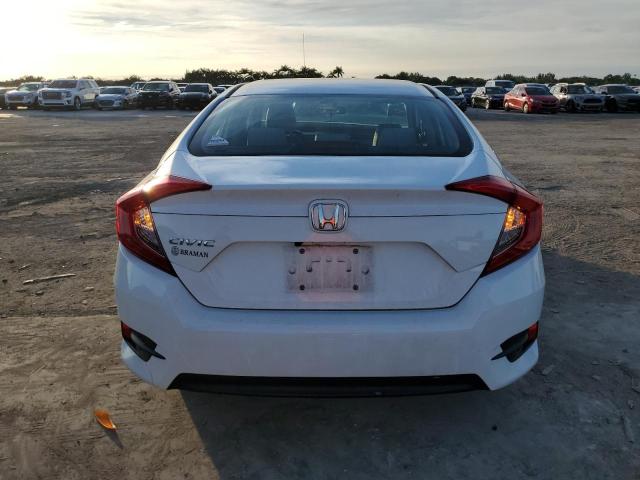 2HGFC2F51JH603828 - 2018 HONDA CIVIC LX WHITE photo 6