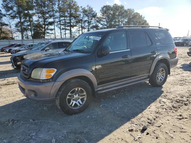 5TDZT34A81S027058 - 2001 TOYOTA SEQUOIA SR5 BLACK photo 1