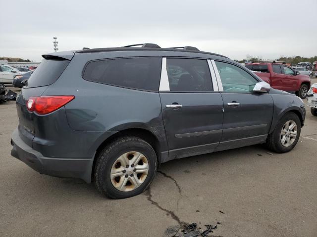 1GNKVEED4BJ228722 - 2011 CHEVROLET TRAVERSE LS GRAY photo 3