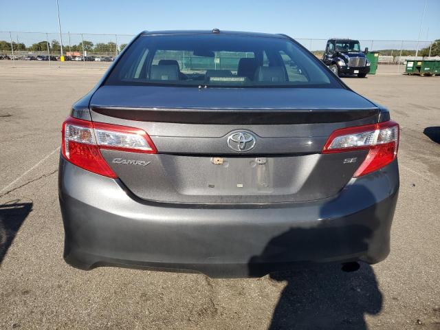 4T1BF1FK6CU069371 - 2012 TOYOTA CAMRY BASE GRAY photo 6