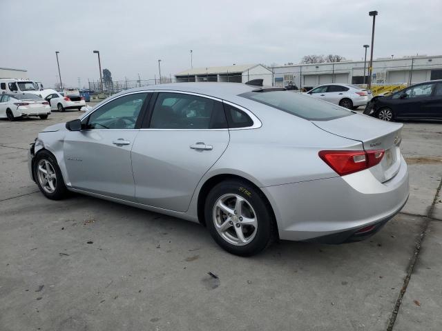 1G1ZB5ST3HF190609 - 2017 CHEVROLET MALIBU LS SILVER photo 2