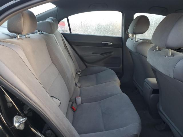 1HGFA16598L056515 - 2008 HONDA CIVIC LX შავი ფოტო 10