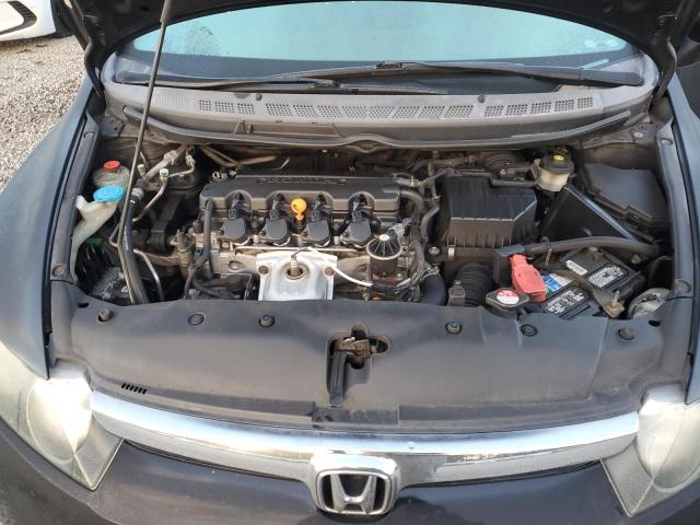 1HGFA16598L056515 - 2008 HONDA CIVIC LX შავი ფოტო 11