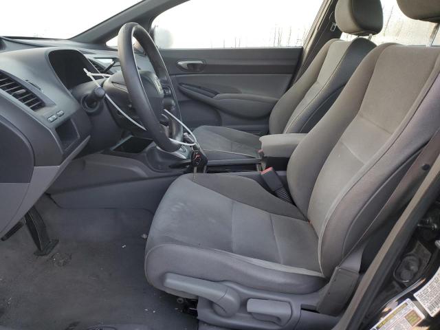 1HGFA16598L056515 - 2008 HONDA CIVIC LX შავი ფოტო 7