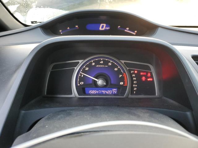 1HGFA16598L056515 - 2008 HONDA CIVIC LX შავი ფოტო 9